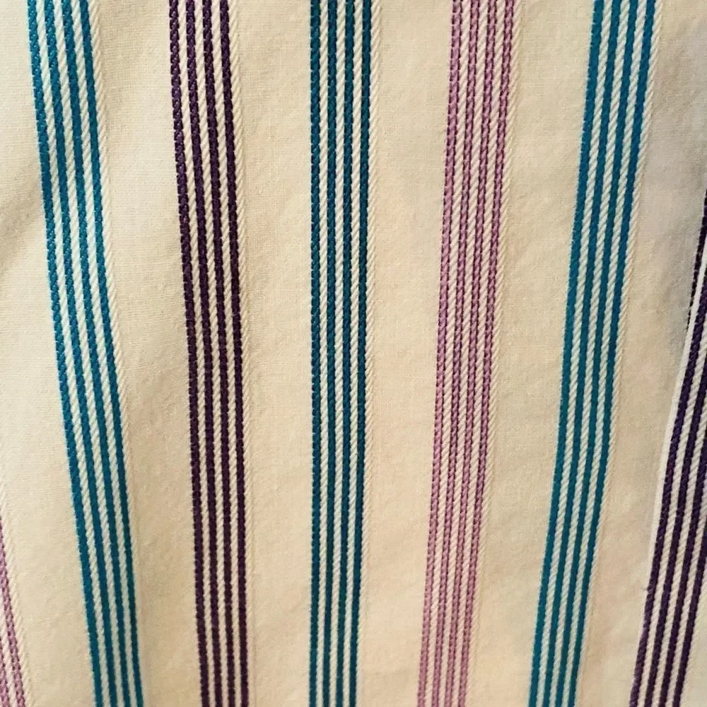 Alan Flusser Dress striped Shirt Button Down - Picture 10 of 14